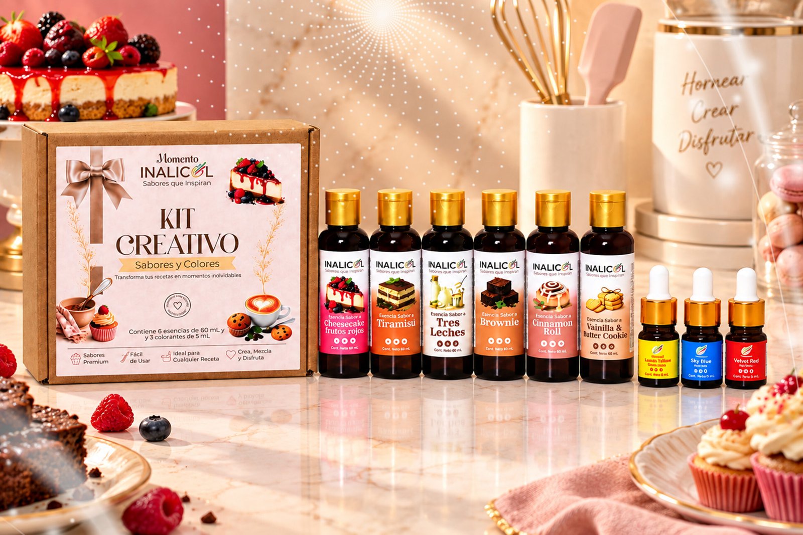 KIT CREATIVO SABORES DEL MUNDO