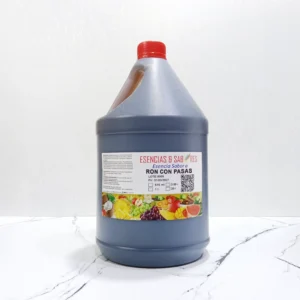 Esencia Sabor Ron con Pasas Galon 3.85 L
