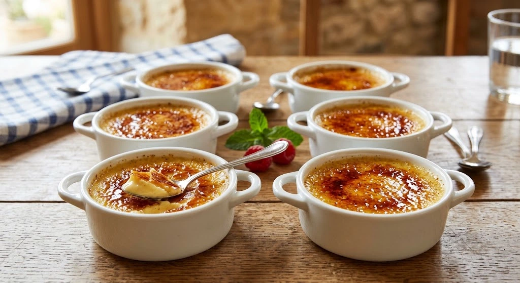 RECETA CRÈME BRÛLÉE